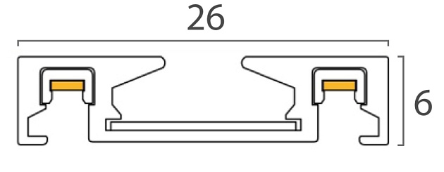 Шинопровод магнитный Italline Kreator IT09-9020 black Фото № 3