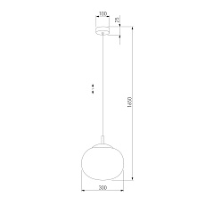 Подвесной светильник TK Lighting 4837 Vibe 1