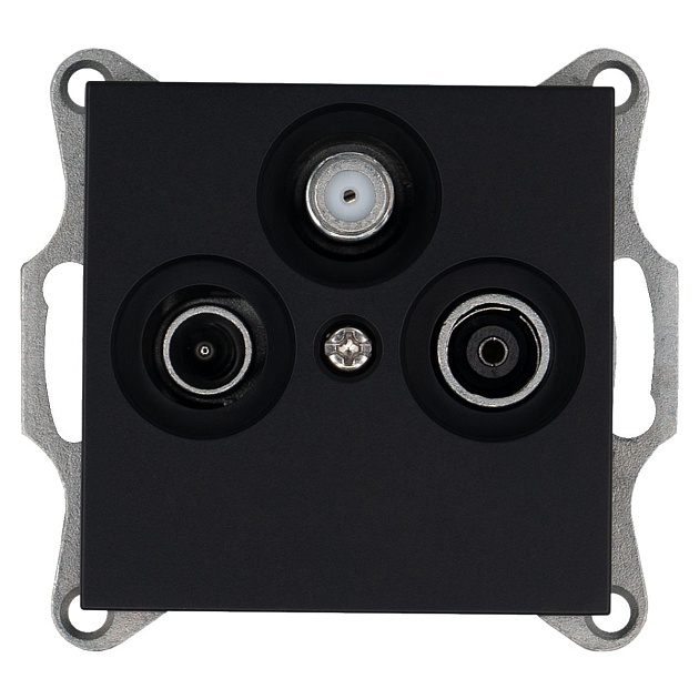 Розетка TV+FM Jasmart G6207PB Фото № 1