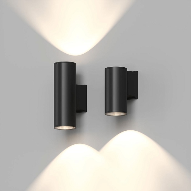 Уличный настенный светильник Denkirs Borg DK9820-BK Фото № 4