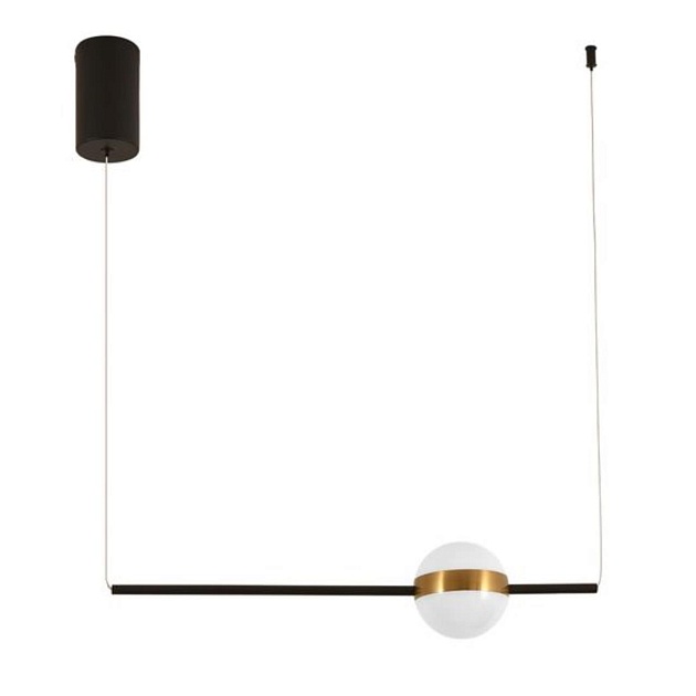 Подвесной светодиодный светильник Arte Lamp Furud A2124SP-1BK Фото № 1