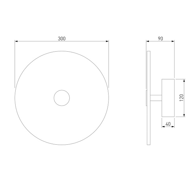 Настенный светодиодный светильник Eurosvet Thasos 40341 Led латунь изображение 2 Настенный светодиодный светильник Eurosvet Thasos 40341 Led латунь Фото № 2