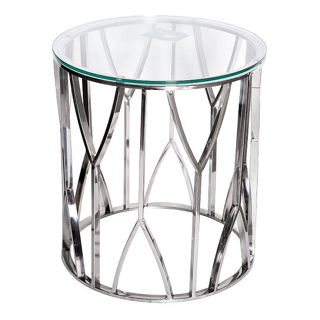 Журнальный стол Garda Decor 13RXET3103-Silver Фото № 1