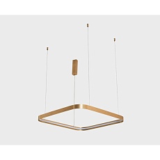 Подвесной светодиодный светильник Italline IT013-6031 gold 3000K 5