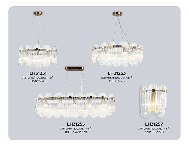 Настенный светильник Ambrella light High light LH31257 Фото № 8