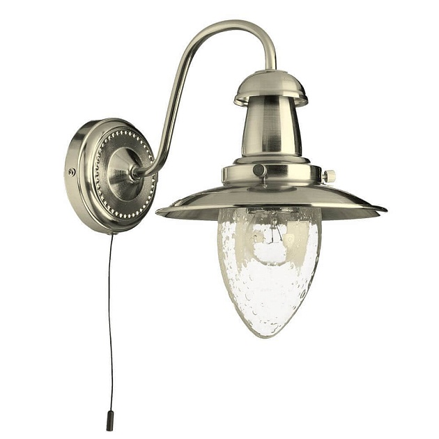 Бра Arte Lamp Fisherman A5518AP-1SS изображение 1 Бра Arte Lamp Fisherman A5518AP-1SS Фото № 1