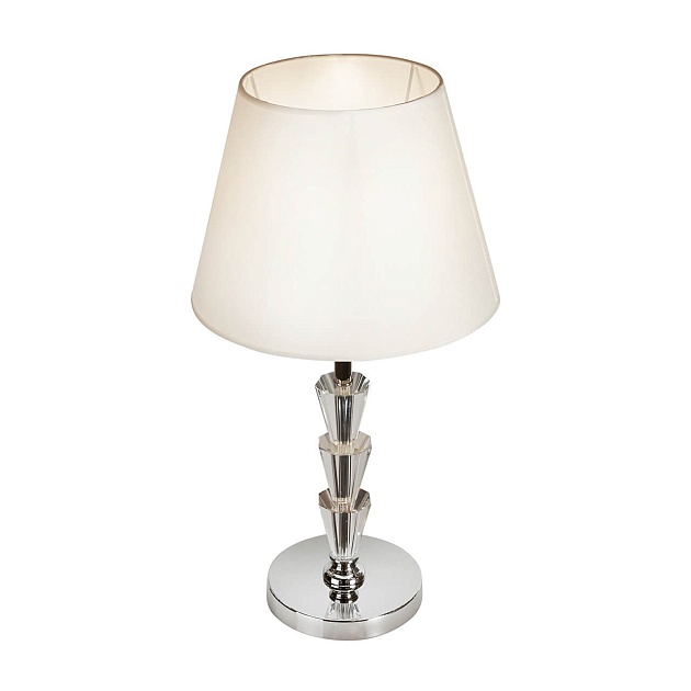 Настольная лампа iLamp Alesti T2424-1 Nickel изображение 2 Настольная лампа iLamp Alesti T2424-1 Nickel Фото № 2