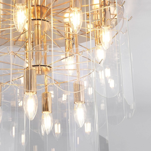 Потолочная люстра Eurosvet Claire 60170 золото Smart Фото № 4