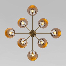 Подвесная люстра Eurosvet Topanga 60173/8 латунь a069018 1