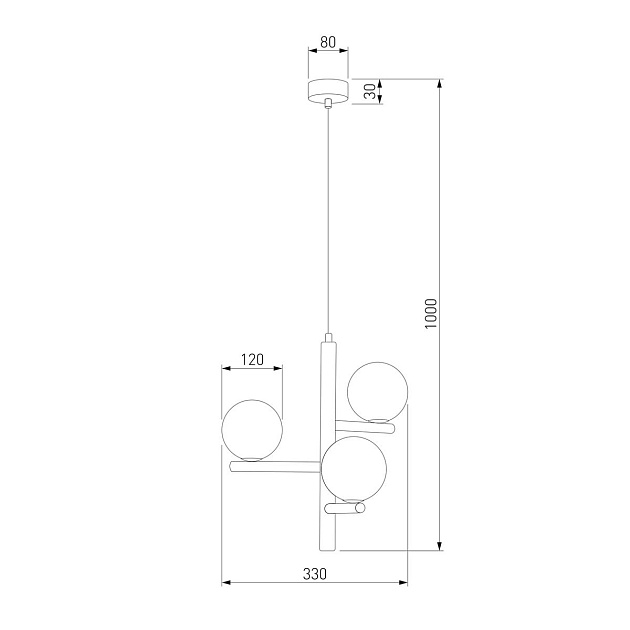 Подвесная люстра TK Lighting 6799 Estera Wood Фото № 2