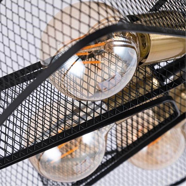 Потолочная люстра Arte Lamp Maasym A7044PL-8BK изображение 4 Потолочная люстра Arte Lamp Maasym A7044PL-8BK Фото № 4