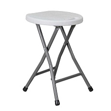 Складной стул AksHome белый, пластик 65931