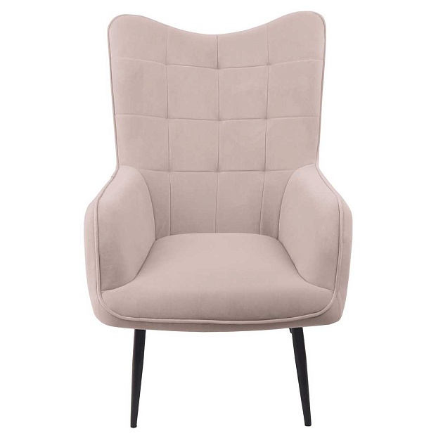 Кресло AksHome Bogema бежевый, велюр 78236 изображение 5 Кресло AksHome Bogema бежевый, велюр 78236 Фото № 5