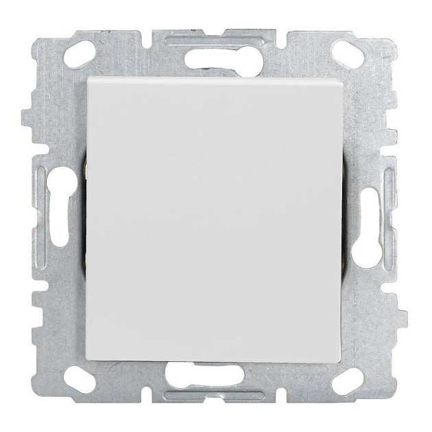 Выключатель одноклавишный Vesta-Electric Roma белый FVK000101BEL Фото № 1