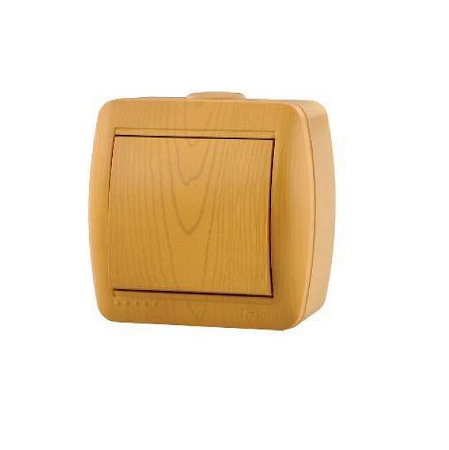 Выключатель Lezard Nata ольха 710-0700-100 Фото № 1