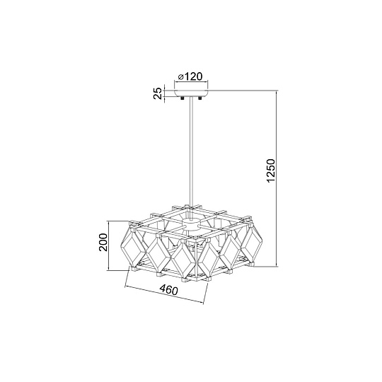 Подвесная люстра Vele Luce Vittoria VL3053L04 Фото № 5