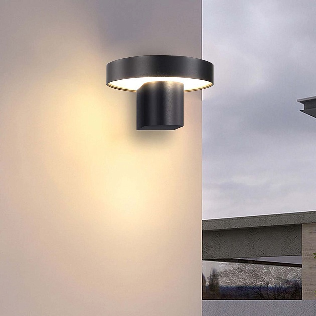 Уличный настенный светодиодный светильник Favourite Grybas 4640-1W изображение 4 Уличный настенный светодиодный светильник Favourite Grybas 4640-1W Фото № 4