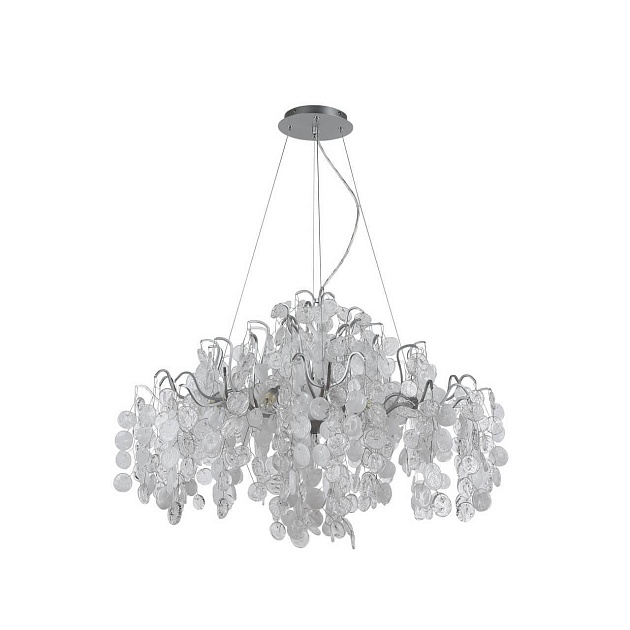 Подвесная люстра Crystal Lux Tenerife SP9 Silver Фото № 1