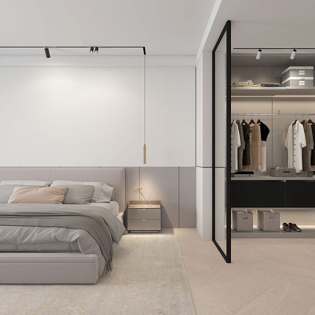 Трековый светодиодный светильник Denkirs Smart Spot DK8008-BG Фото № 4