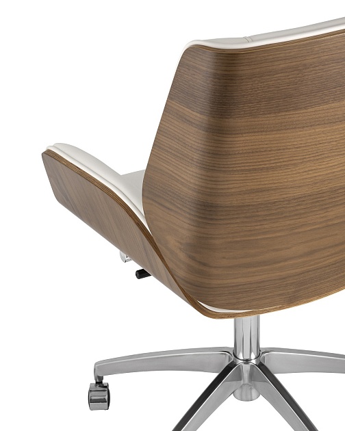 Кресло руководителя TopChairs Crown бежевое B1707 P 270-02 Фото № 6