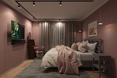 Трековый светодиодный светильник Denkirs DK6401-BK 1