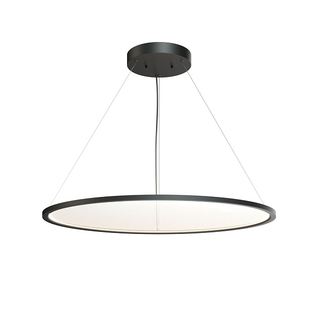 Подвесной горизонтальный светодиодный светильник Denkirs Veil DK6620-BK изображение 2 Подвесной горизонтальный светодиодный светильник Denkirs Veil DK6620-BK Фото № 2