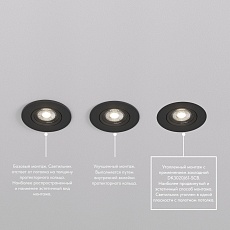 Встраиваемый светильник Denkirs Billum DK3020-BK 2