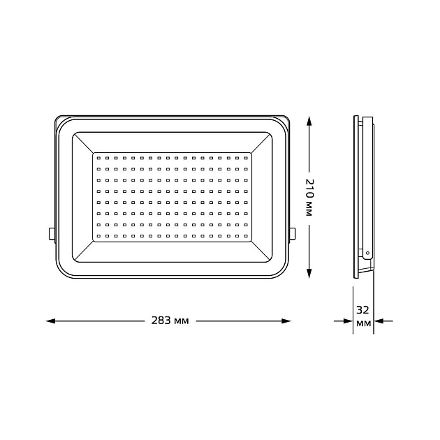 Прожектор светодиодный Gauss Qplus 100W 6500К 690511100 изображение 2 Прожектор светодиодный Gauss Qplus 100W 6500К 690511100 Фото № 2