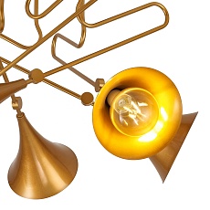 Потолочная люстра Mantra Jazz Pintura Oro 6352 2