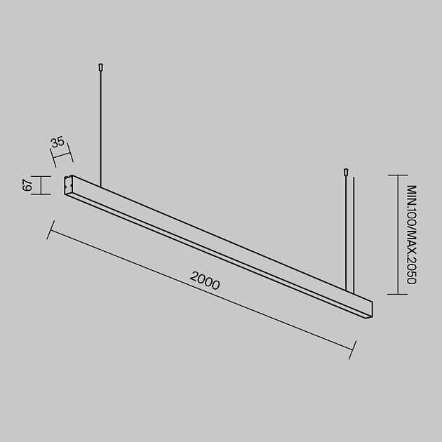 Линейный светильник Maytoni Technical LL312047 изображение 7 Линейный светильник Maytoni Technical LL312047 Фото № 7