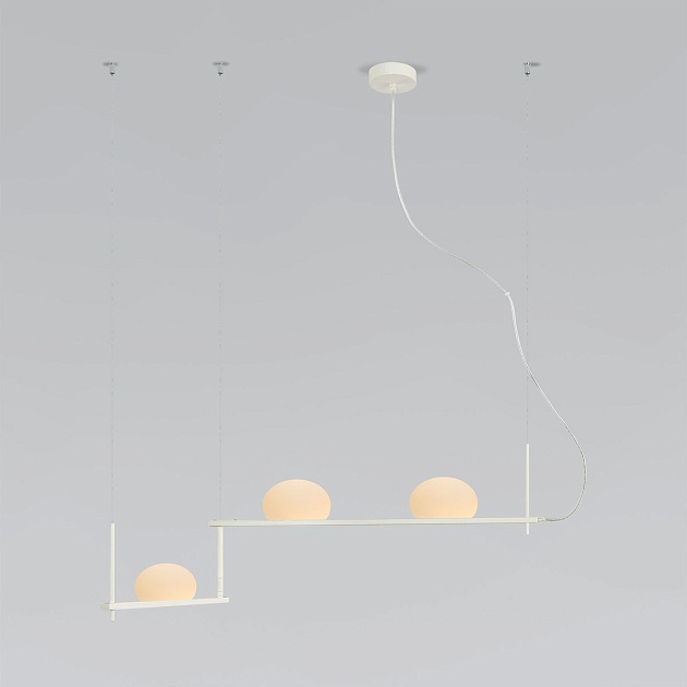 Подвесной светильник Eurosvet Stair 70145/3 белый изображение 1 Подвесной светильник Eurosvet Stair 70145/3 белый Фото № 1