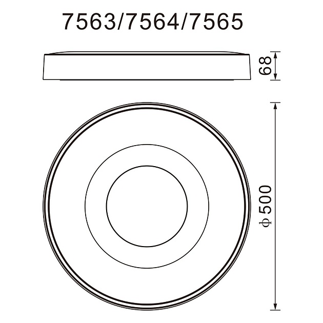 Потолочный светодиодный светильник Mantra Coin 7564 Фото № 2