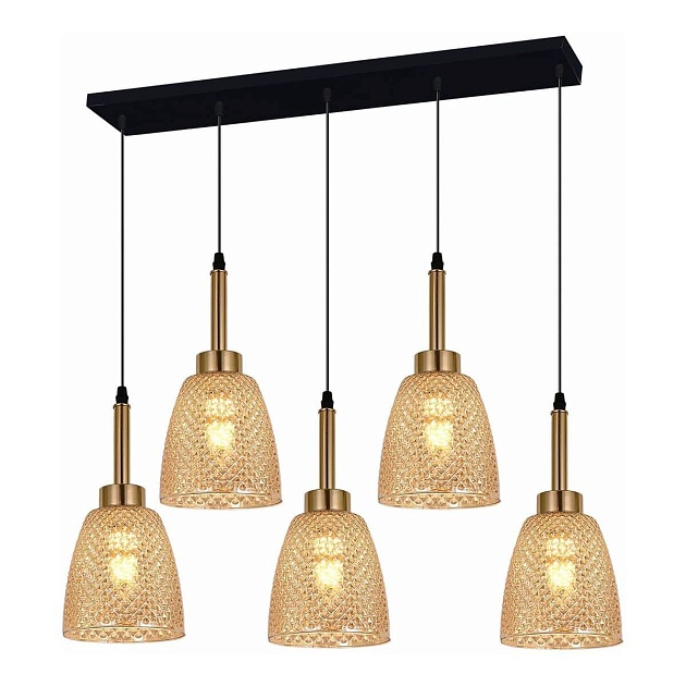 Подвесной светильник Reluce 09011-0.9-05L Amber Фото № 1