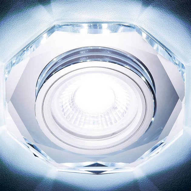 Встраиваемый светодиодный светильник Ambrella light Led S213 CL изображение 2 Встраиваемый светодиодный светильник Ambrella light Led S213 CL Фото № 2