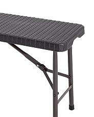 Складная скамья Stool Group 182х28х43см коричневая TZD183 4