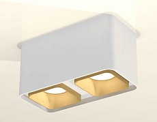 Комплект накладного светильника Ambrella light Techno Spot XS7850004 SWH/SGD белый песок/золото песок (C7850, N7704) 2