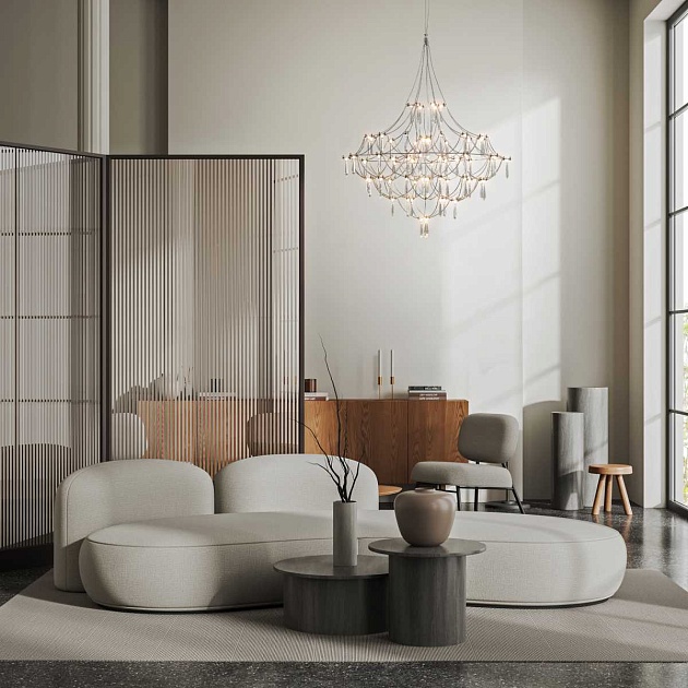 Подвесная светодиодная люстра Freya Amela FR6138PL-L44BS Фото № 7