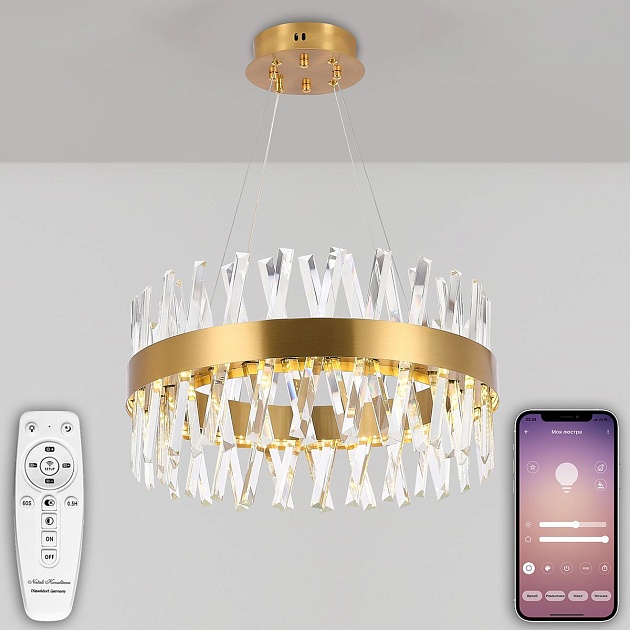 Подвесная люстра Natali Kovaltseva ALEXANDRIA LED LAMPS 81244 Фото № 1