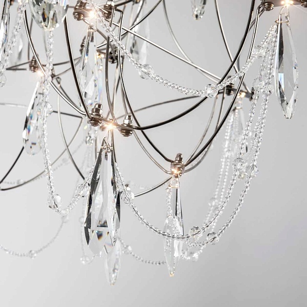 Подвесная светодиодная люстра Modelux Premium ML.5603.600P СН изображение 3 Подвесная светодиодная люстра Modelux Premium ML.5603.600P СН Фото № 3