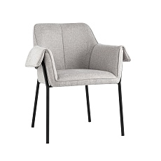 Кресло Stool Group Бесс рогожка светло-серый FDC9469P BEL-40