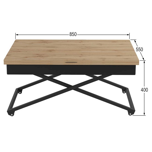 Стол-трансформер Мебелик Андрэ 007801 Фото № 3