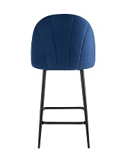 Полубарный стул Stool Group Логан велюр синий AV 413-Cb-08(PP) 4