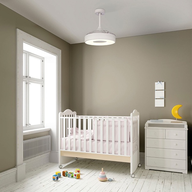 Потолочная светодиодная люстра-вентилятор Mantra COIN 8219 Фото № 4