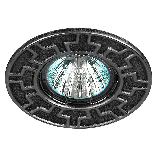 Встраиваемый светильник ЭРА Штампованный ST5 CH/BK Б0036485 изображение 1 Встраиваемый светильник ЭРА Штампованный ST5 CH/BK Б0036485 Фото № 1