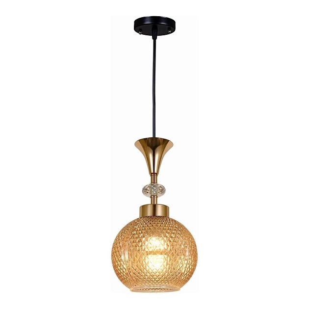 Подвесной светильник Reluce 02001-0.9-01 Amber Фото № 1