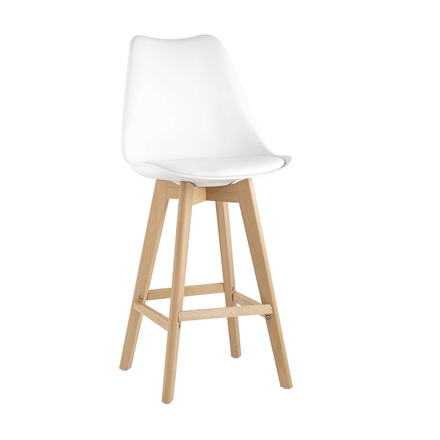 Барный стул Stool Group Frankfurt белый Y815A-75CM white Фото № 1