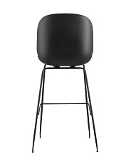 Барный стул Stool Group Турин со спинкой бежевая экокожа черные ножки 9329C BEIGE 3