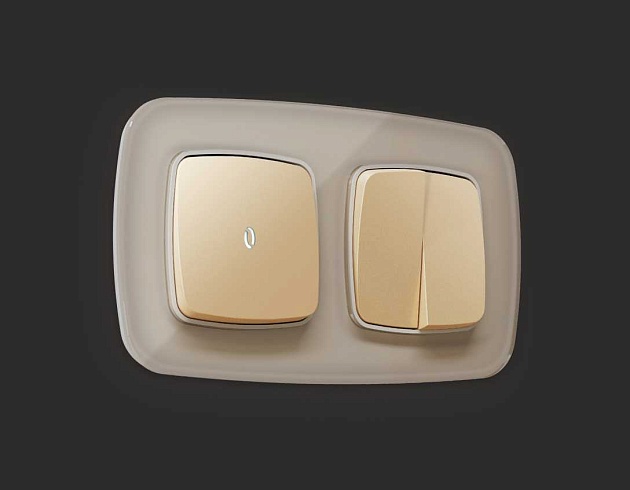 Лицевая панель выключателя AMBRELLA VOLT OP6020 Фото № 2