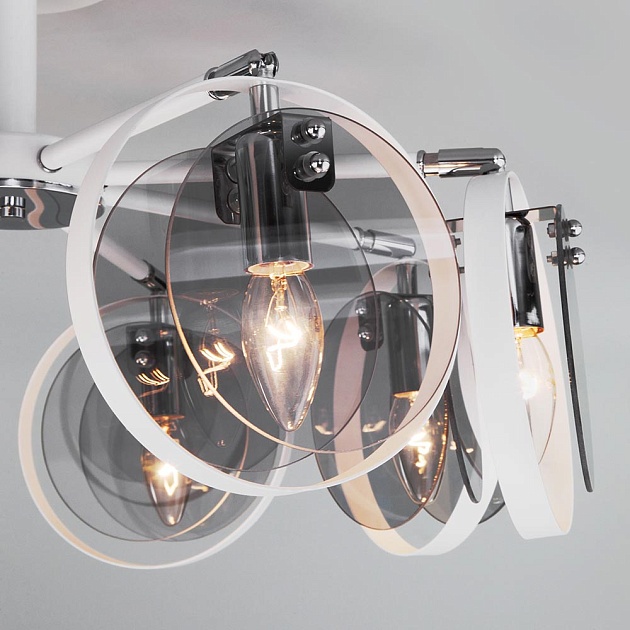 Потолочная люстра Eurosvet Gallo 70121/8 белый Фото № 4