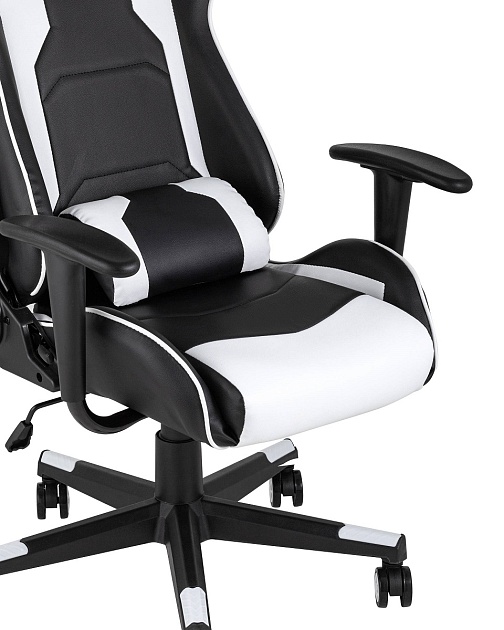Игровое кресло TopChairs Diablo белое SA-R-4 white изображение 7 Игровое кресло TopChairs Diablo белое SA-R-4 white Фото № 7